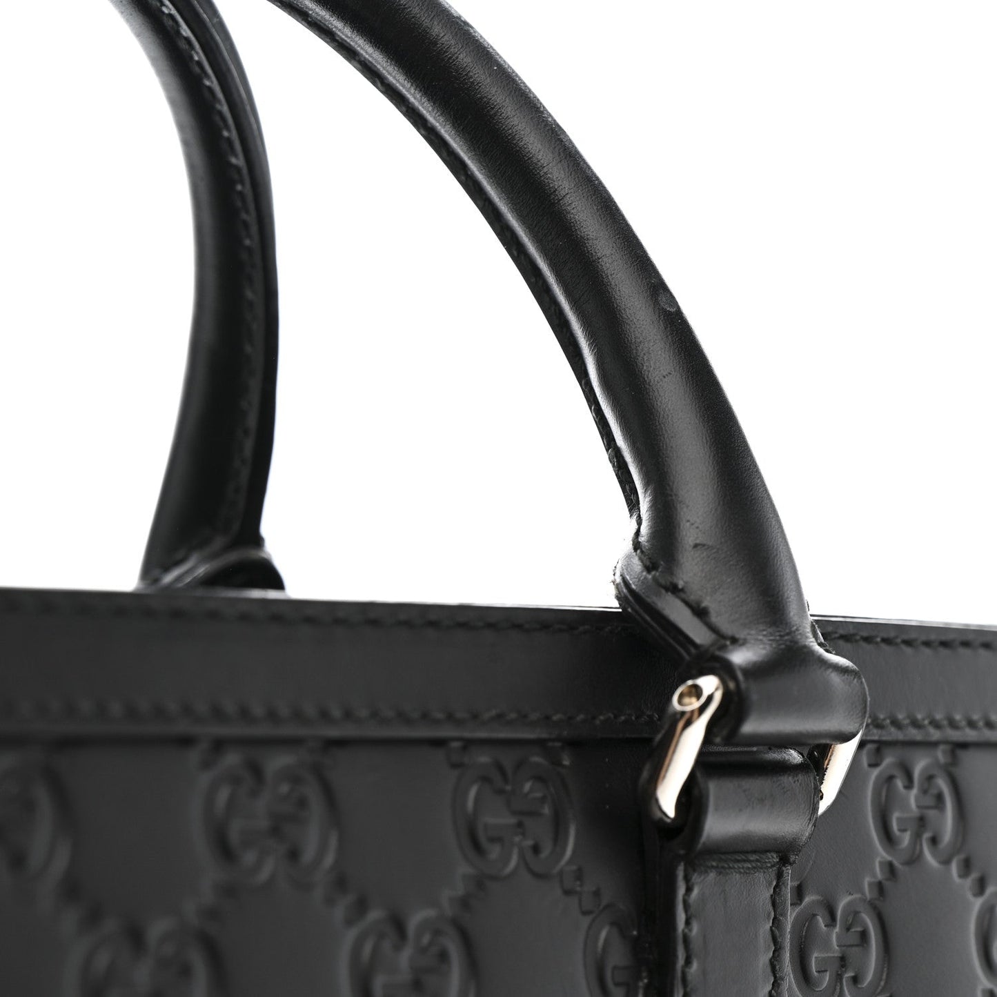 Guccissima Signature Briefcase Black