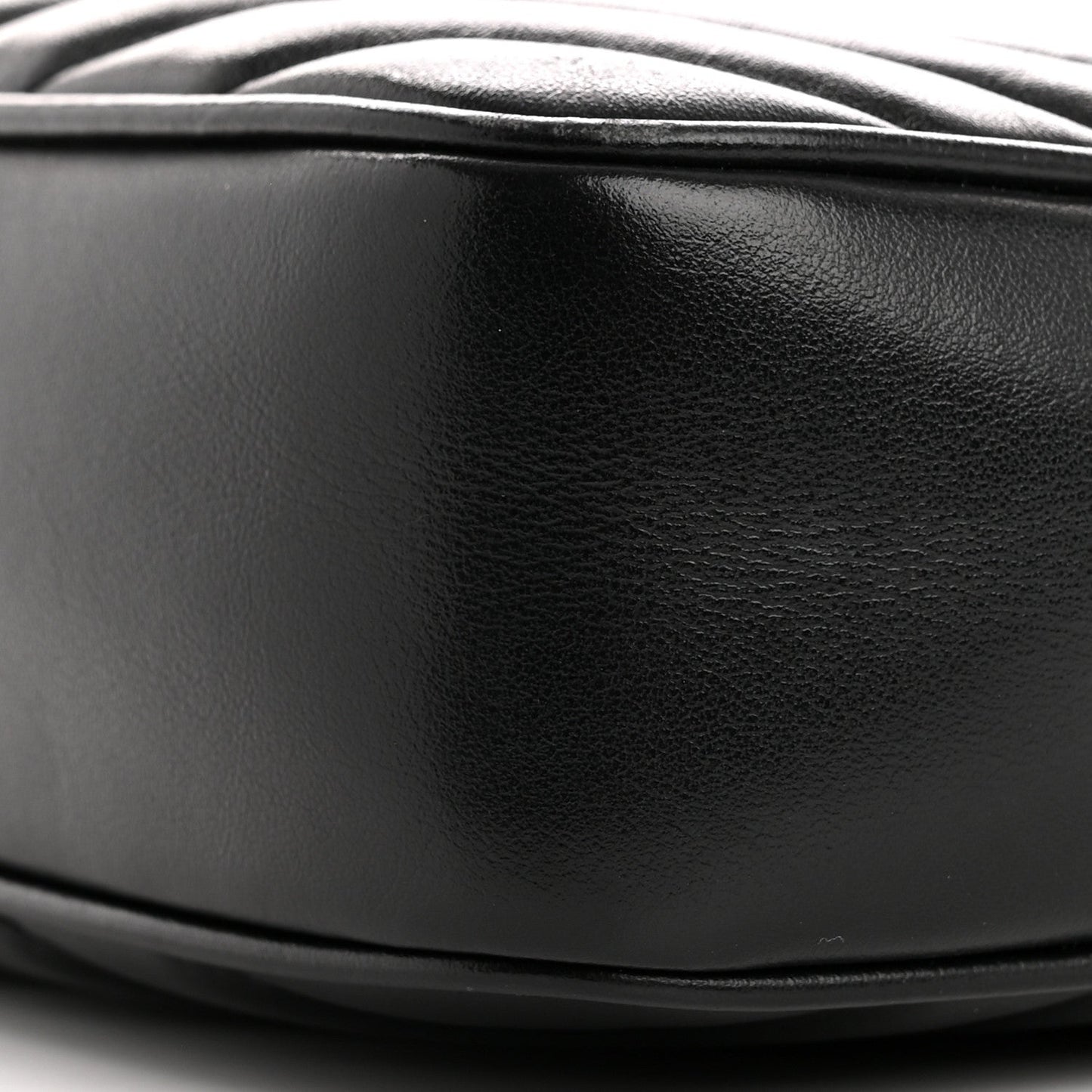 Calfskin Matelasse Monogram Monochrome Lou Camera Bag Black