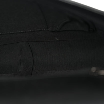 Caviar Quilted Large Boy Flap Black