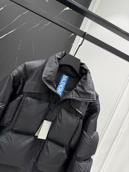 Balenciaga Jacket Black Polyester Down