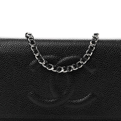 Caviar Timeless CC Wallet On Chain WOC Black