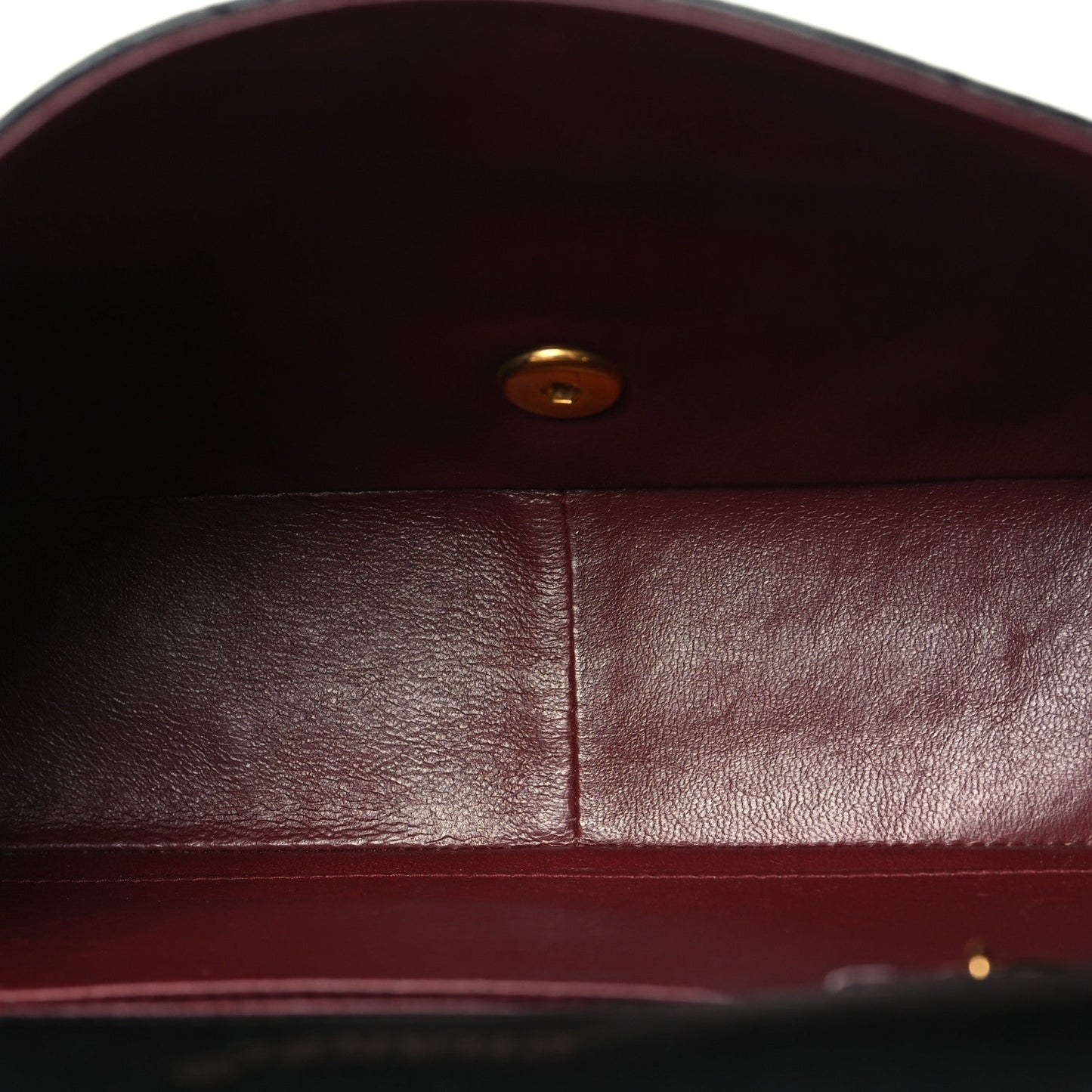 Lambskin Quilted Medium Single Flap Black