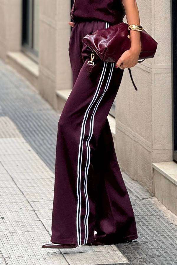 Pantalones rectos sueltos casuales
