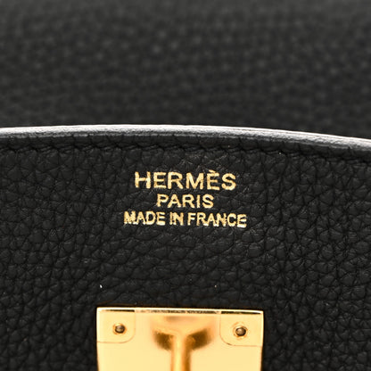 Togo Birkin 35 Black