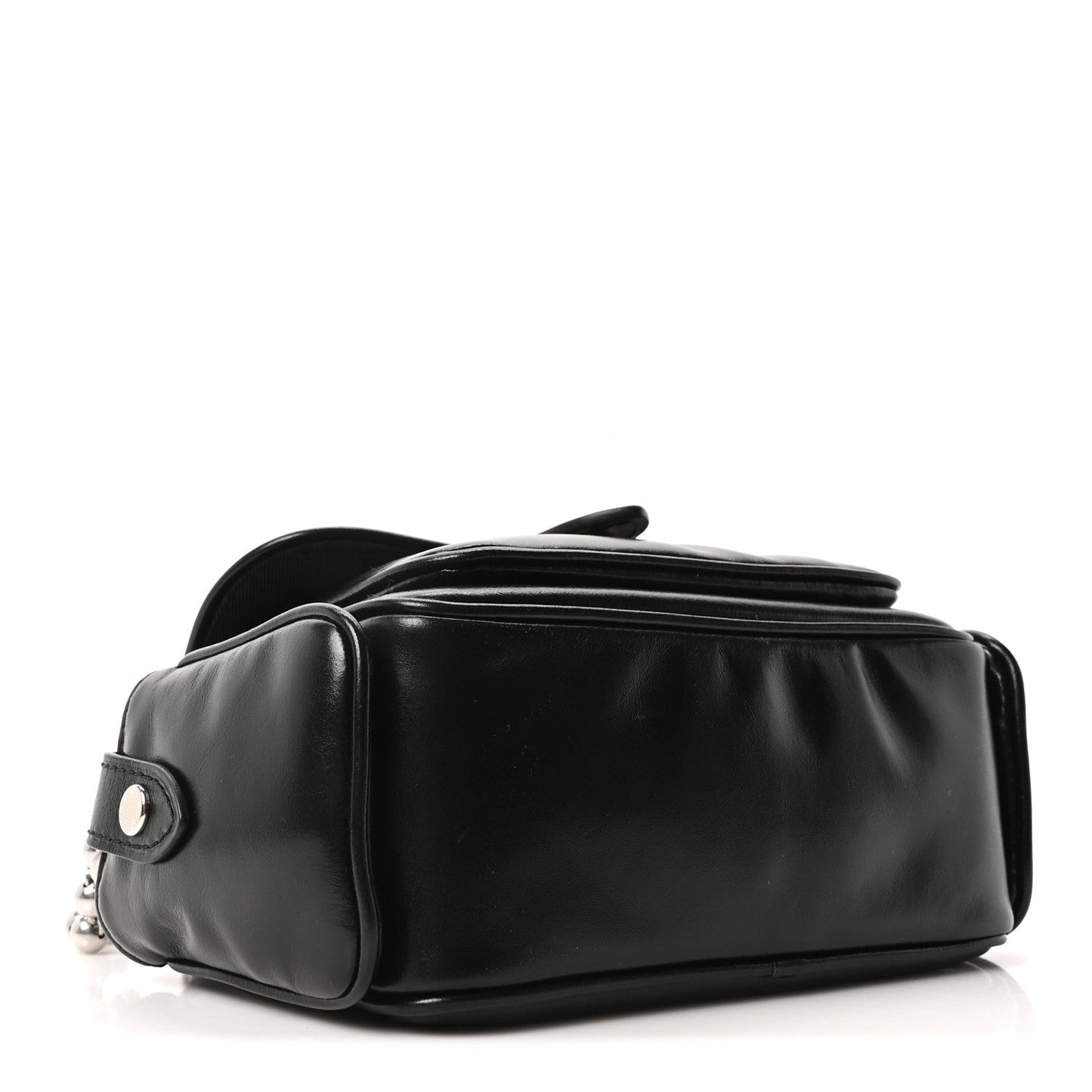 Calfskin Cargo Wearable Wallet Black