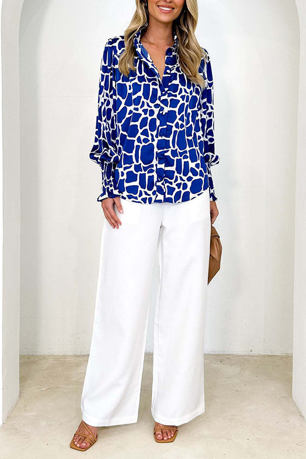 Camisa casual de manga larga de otoño e invierno
