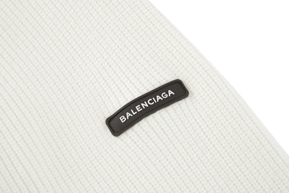 Balenciaga 25 Sweater White Wool 0011