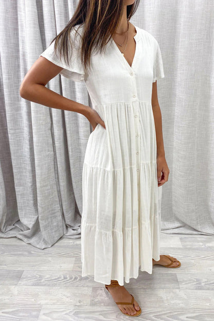 Vestido Tala de simplicidad sofisticada 
