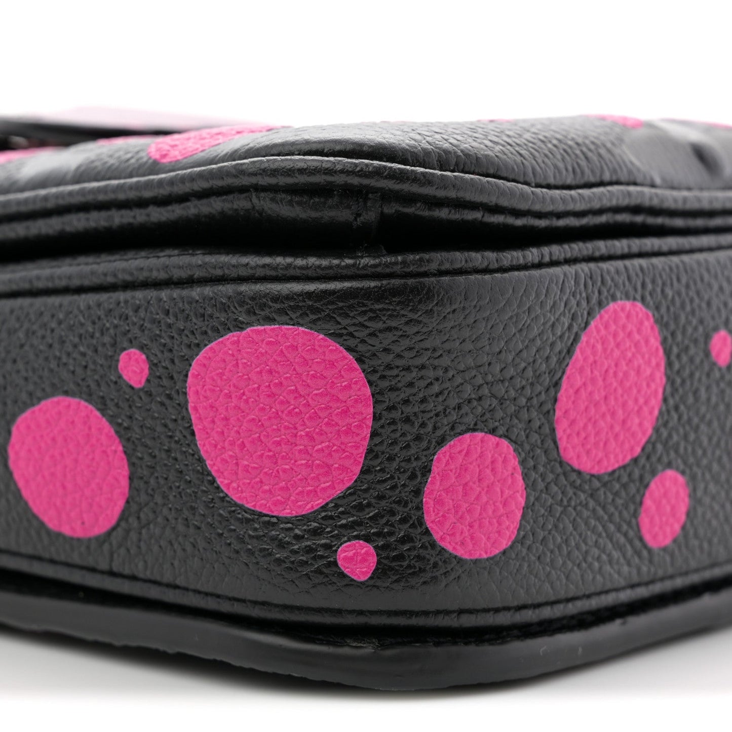 LV x YK Empreinte Monogram Giant Pochette Metis Black Fuchsia