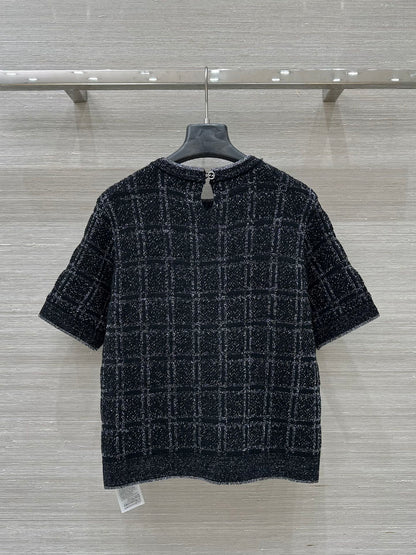 Gucci 2025 T-shirt Black Wool Viscose