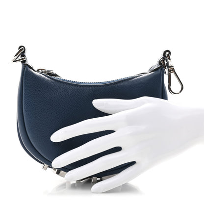 Vitello Grace New Matte Nano Fendigraphy Hobo Charm Mirto