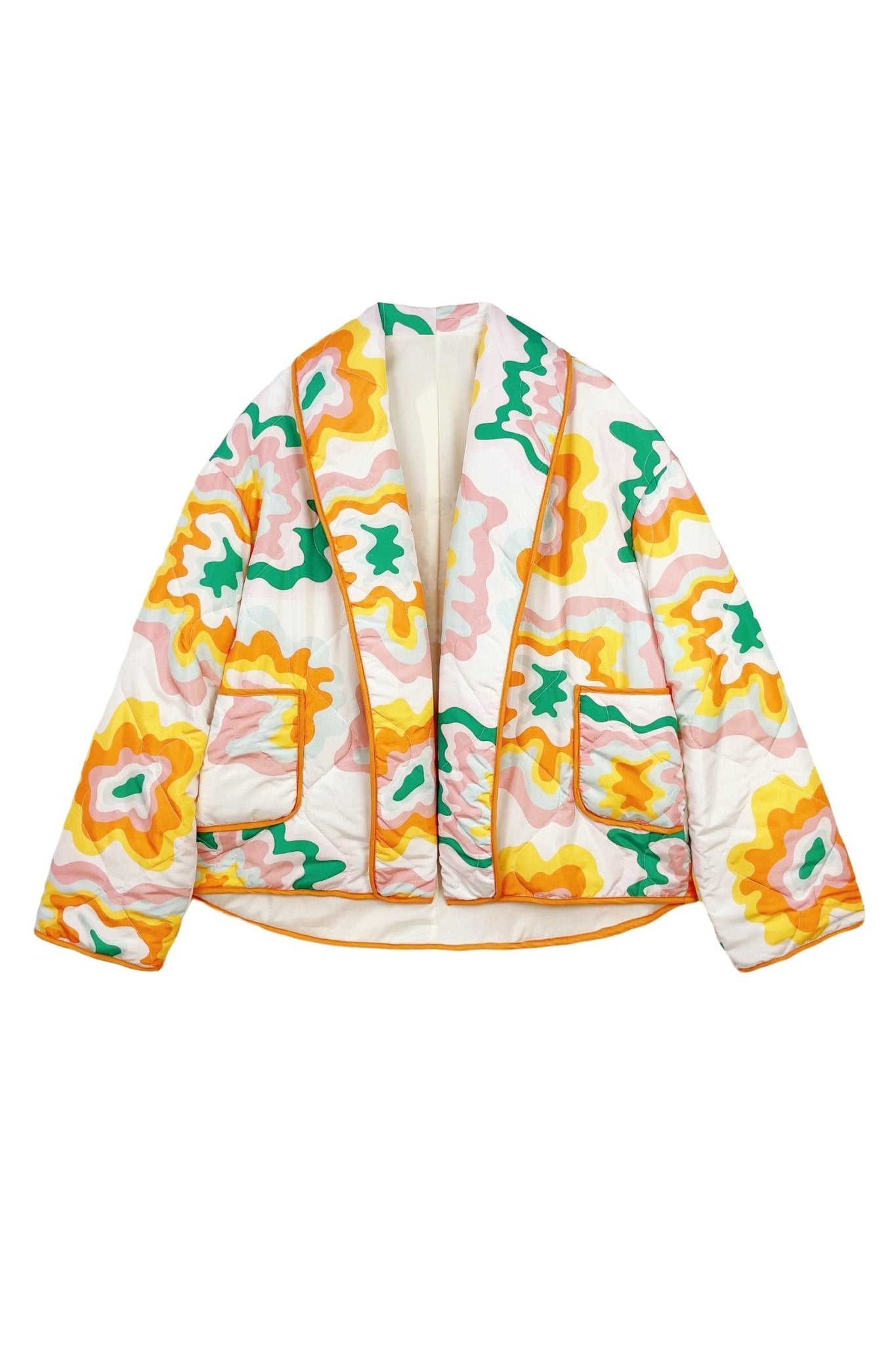 Chaqueta acolchada con estampado Elma 