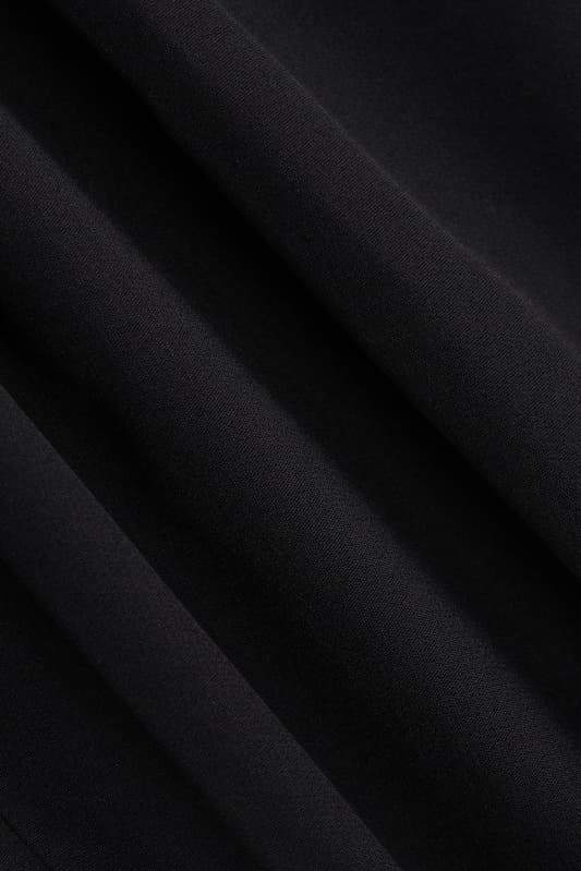 Minivestido plisado con mangas cortas Evelyn 