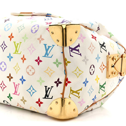 Monogram Multicolor Speedy 30 White