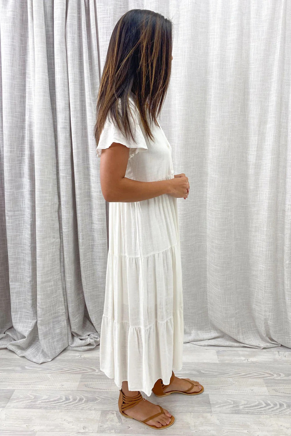 Vestido Tala de simplicidad sofisticada 