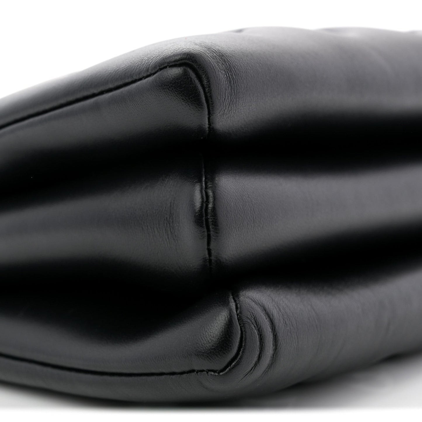 Lambskin Embossed Monogram Coussin PM Black White
