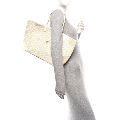 Goyardine Saint Louis Claire Voie PM White Yellow