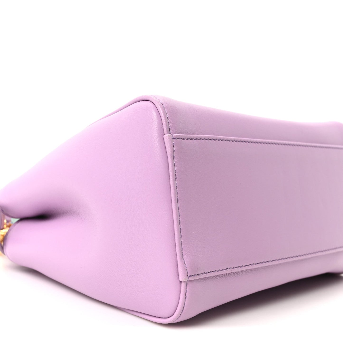 Nappa Stacked Bar Mini Peekaboo Iconic Satchel Violetta