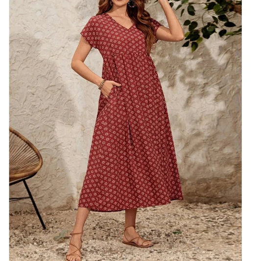 Casual Vintage Summer Dress | Great for Everyday Wear