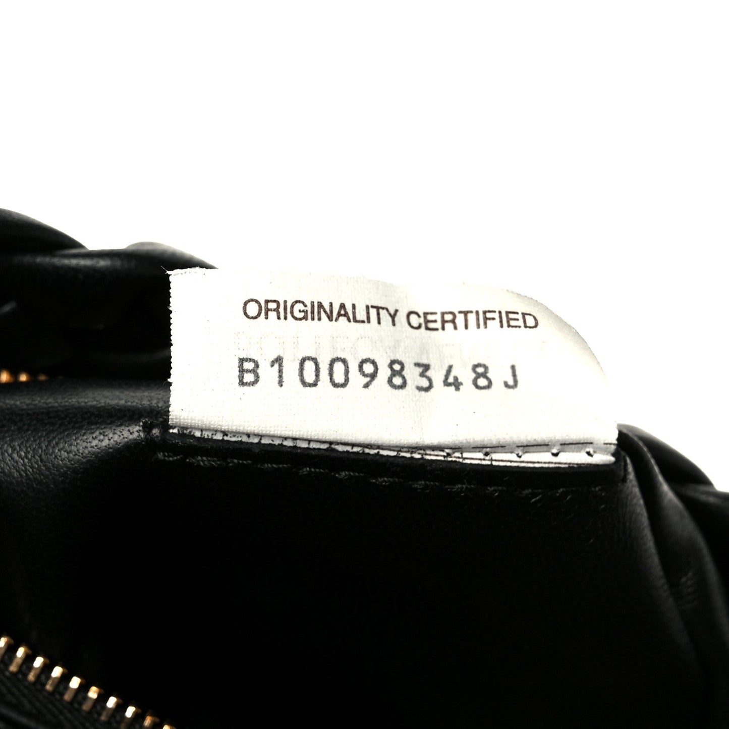 Nappa Intrecciato Small Cobble Messenger Bag Black