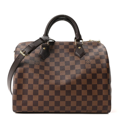 Damier Ebene Speedy Bandouliere 30
