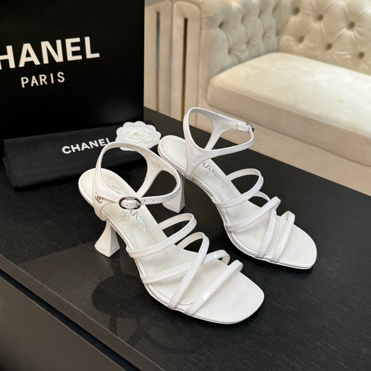 CC Cruise 25/26 Sandal 95mm White Patent Leather