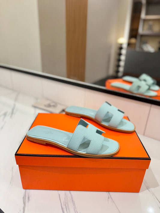 HM Oran Sandal Blue Goatskin 294864