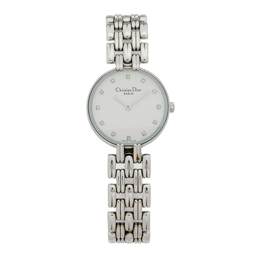 Stainless Steel Diamond 25mm Bagheera Quartz Watch