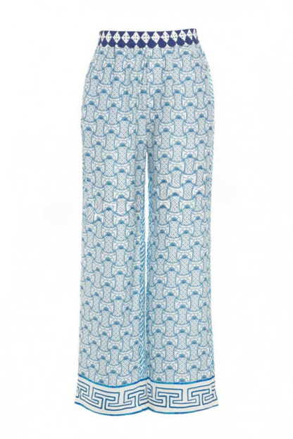 Conjunto de camisa holgada de manga corta con estampado de dragón único y pantalones con bolsillo en la cintura elástica