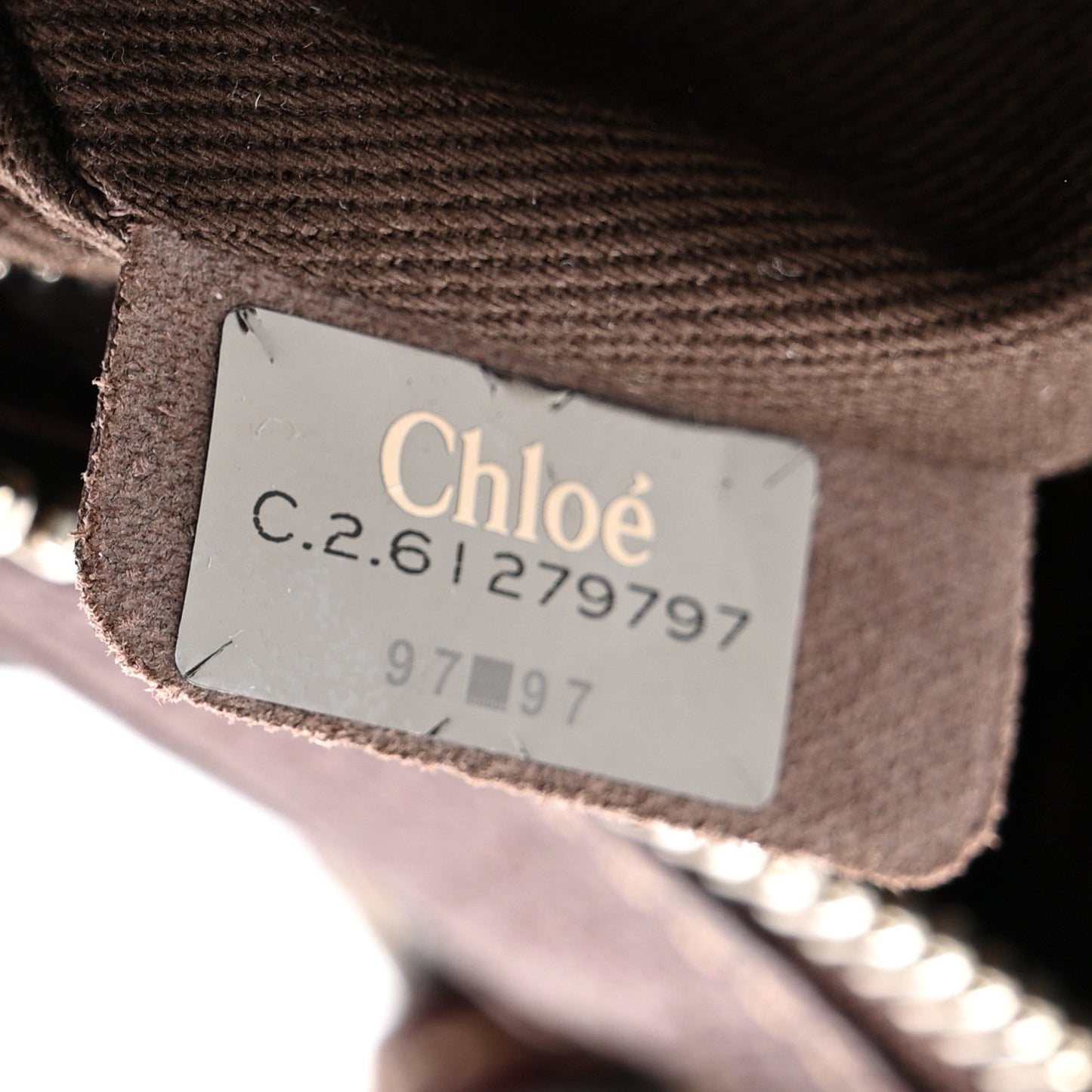 Calfskin Medium Paddington Satchel Chocolate