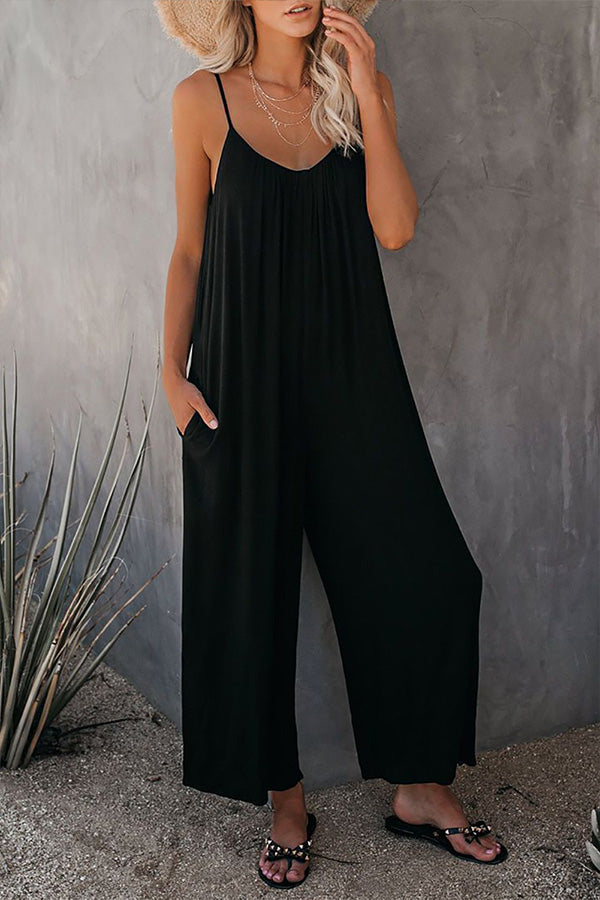 mono con estampado de tirantes