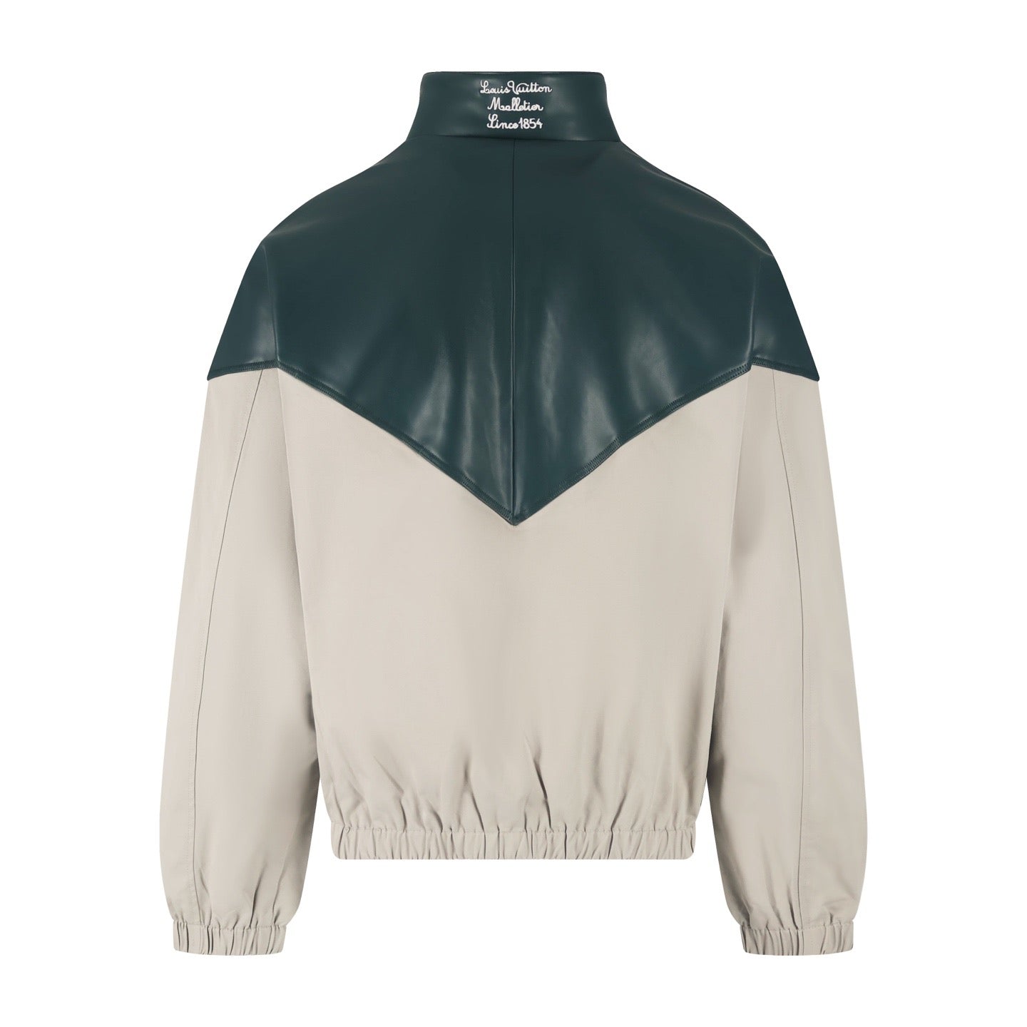 LV 25SS Mixed Leather Sweatshirt/Jacket 491946