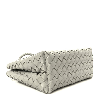 Nappa Intrecciato Small Andiamo Shoulder Bag Sterling