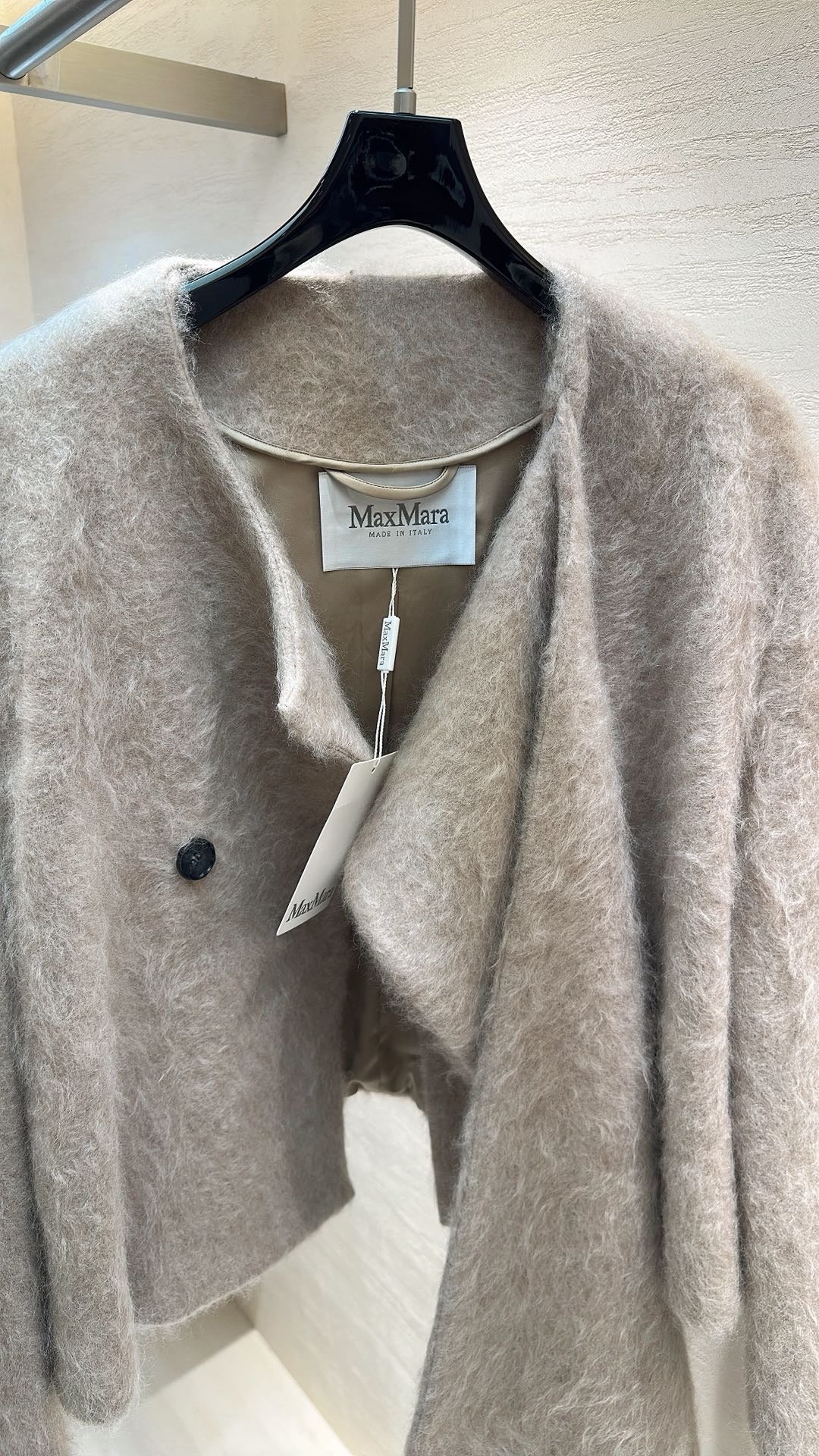 MAX MARA 25S SHORT WOOL COAT 231
