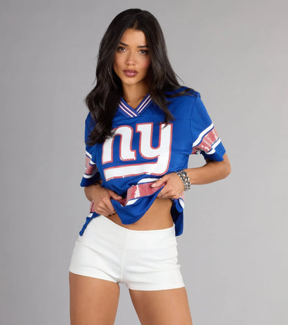 Level Up Faux Leather Hot Shorts