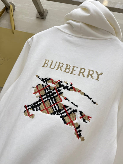 Bur 25 Hoodie White Wool