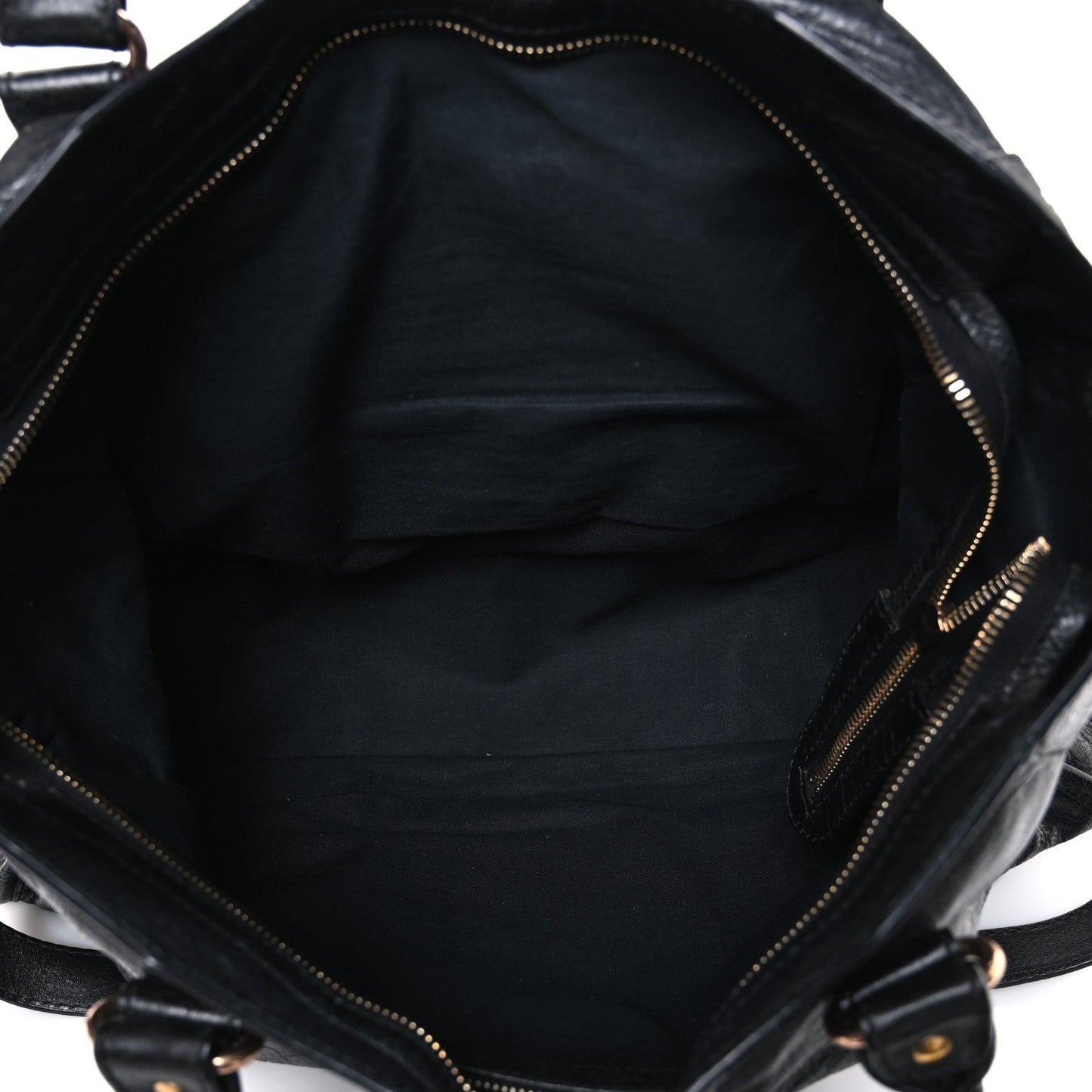 Agneau Giant 12 Rose Gold Hardware City Black