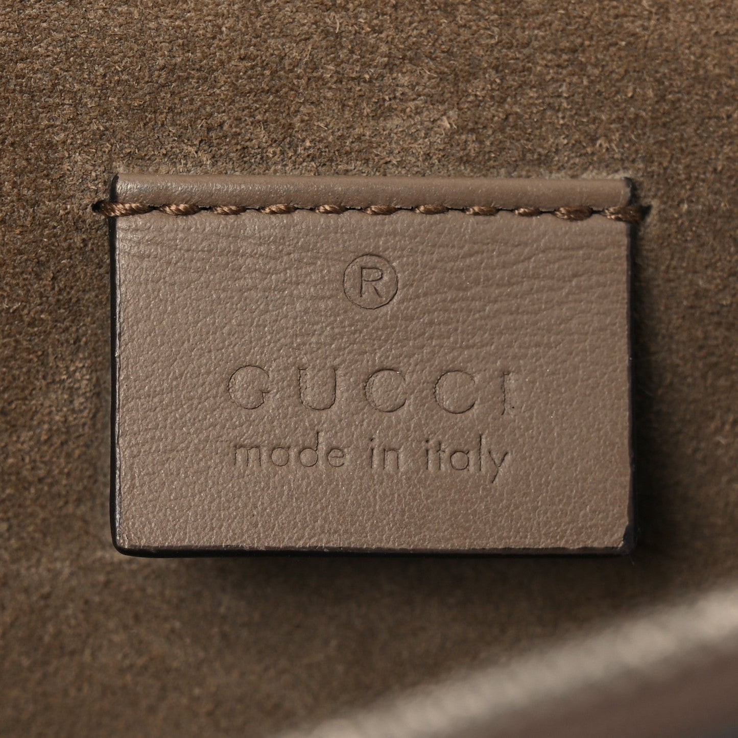 GG Supreme Monogram Small Dionysus Shoulder Bag Taupe
