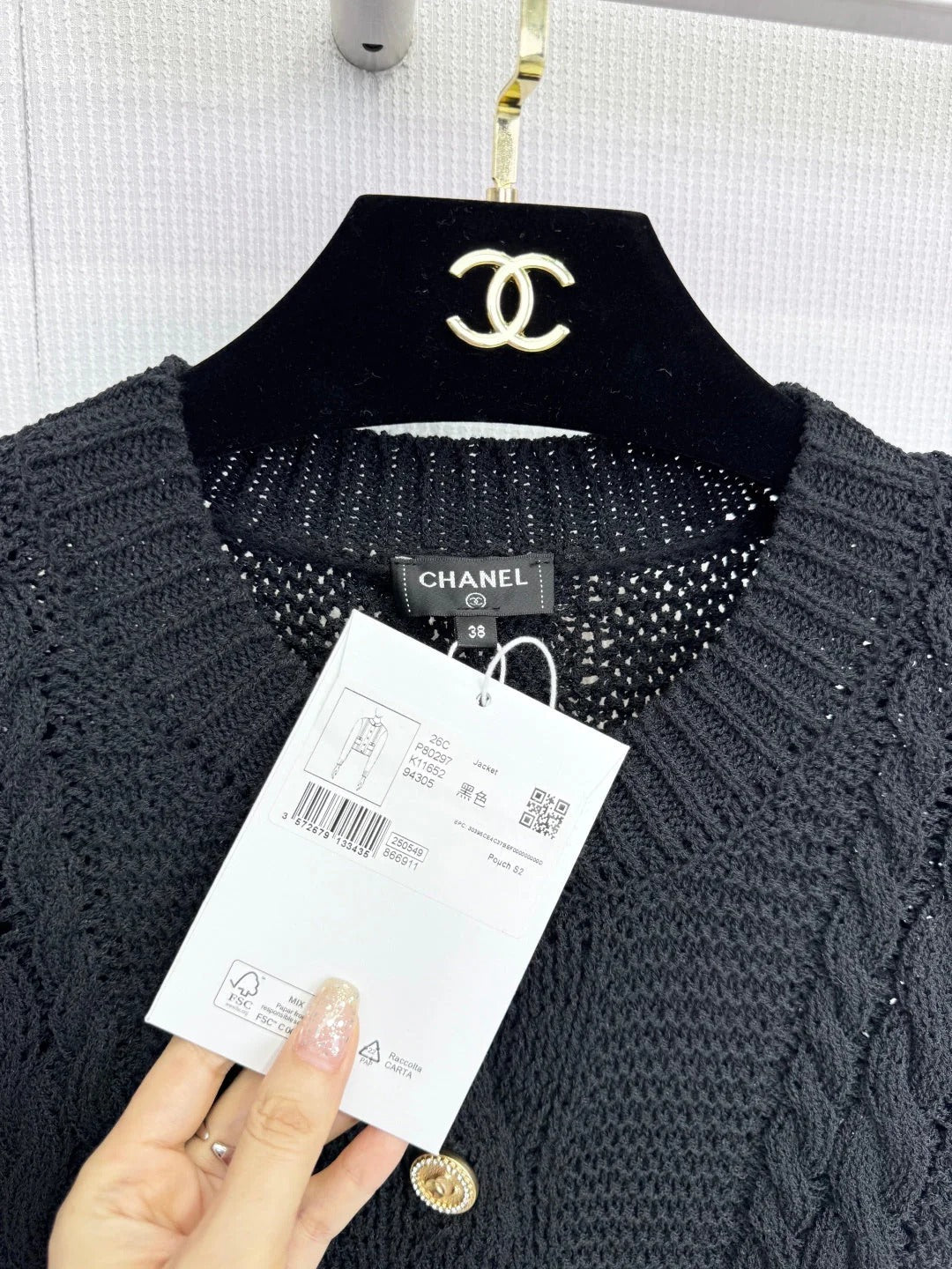 CHANEL 25S KNIT CARDIGAN 579