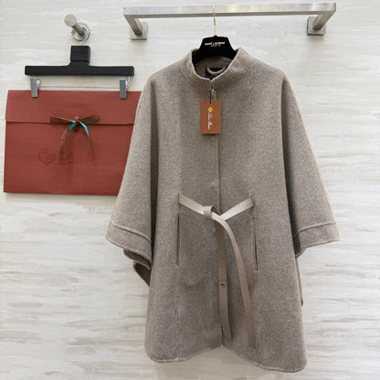 LP 25 Salzburg Cape Coat Naturale Brown Cashmere 319368