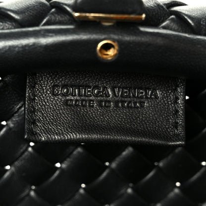 Nappa Intrecciato Small Padded The Handle Tote Black