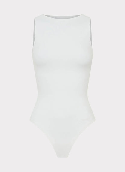Vincenza Bodysuit - White