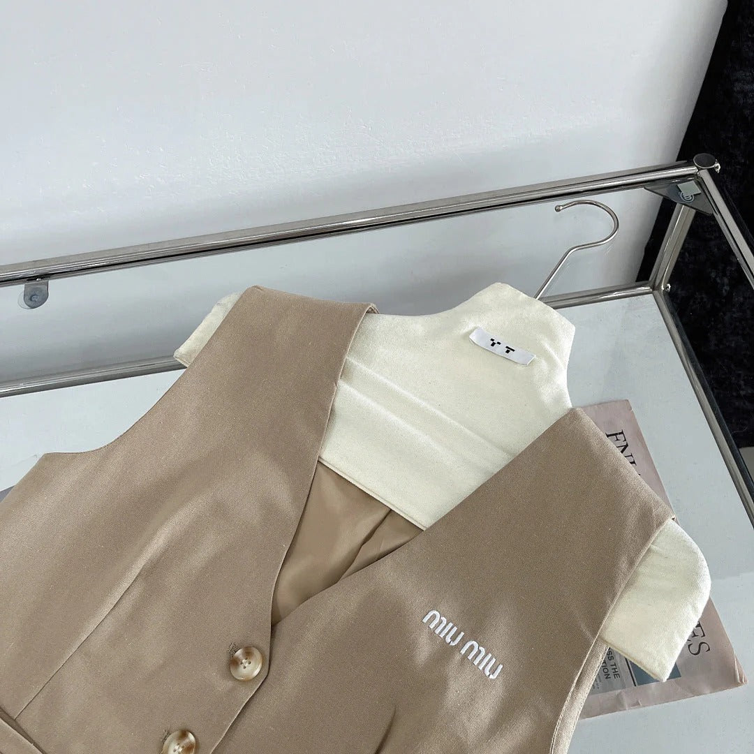 SET MIU MAILLARD BLAZER AND MINI SKIRT 265863