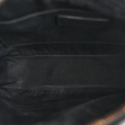 Calfskin Matelasse Monogram Monochrome Lou Camera Bag Black