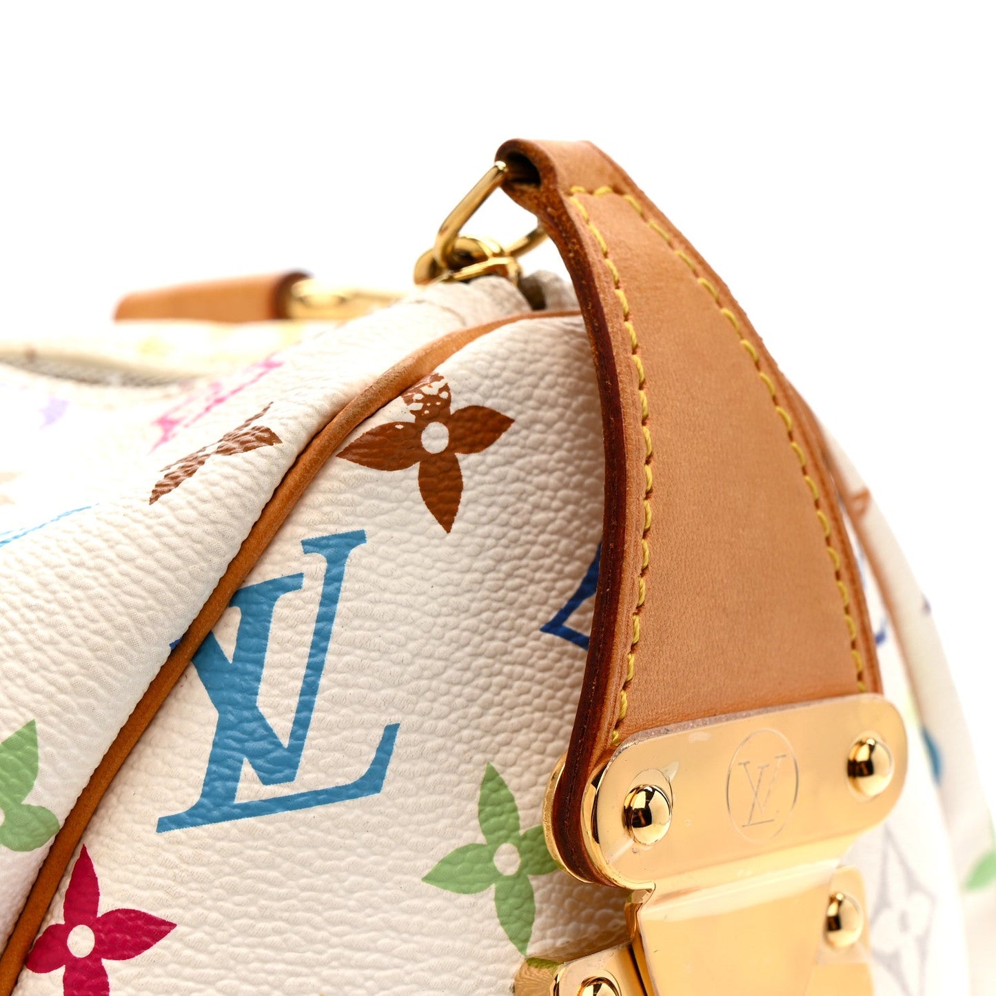 Monogram Multicolor Speedy 30 White