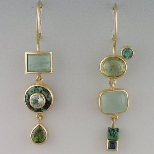 Verdora™ | Vintage Green Earrings