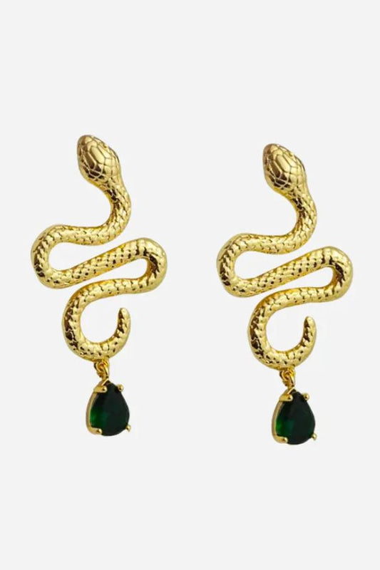 Pendientes de serpiente Adela 