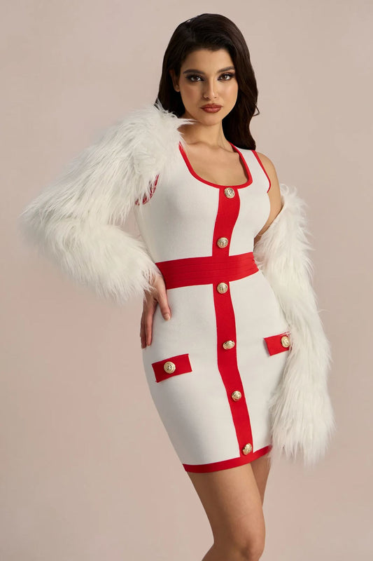 Chaqueta bolero de piel sintética Zora 
