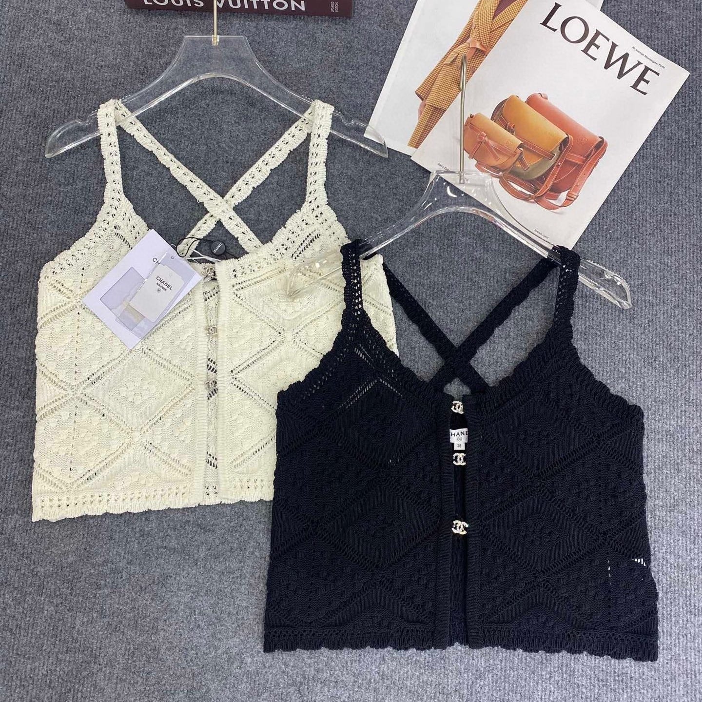 Chanel 2026 Knitted Sexy Camisole Viscose Cotton 170763