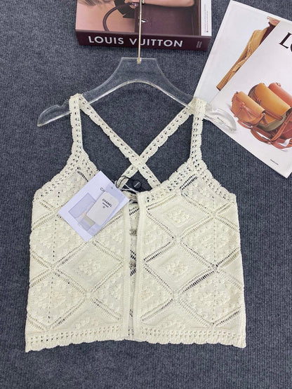 Chanel 2026 Knitted Sexy Camisole Viscose Cotton 170763
